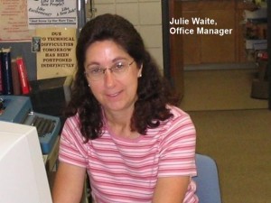 Julie Waite, Office Manager